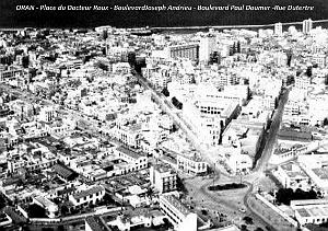 Oran - PLace Dr Roux - Bd Andrieu - Bd Doumer - Rue Dutertre 